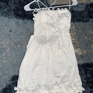 Princess Polly Ivory Sleeveless Dress